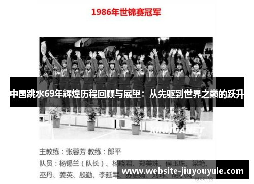 中国跳水69年辉煌历程回顾与展望：从先驱到世界之巅的跃升
